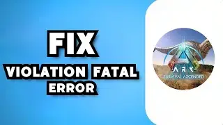 How To Fix Ark Survival Ascended Exception Access Violation Fatal Error (2023 Guide)
