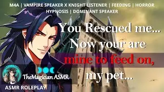 Under the Spell of Sadistic Vampire | Knight Listener | Horror Halloween Audio | M4A ASMR Roleplay