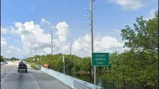 Seven Mile Bridge from Big Pine Key to Marathon, Florida (My First Florida Keys Video)