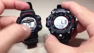 Manual Time Calibration on Casio G-Shock (GW-9500) vs. (GW-9010)