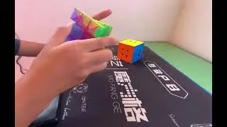 Unboxing transparent cube