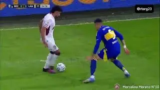 Marcelino Moreno N&deg;10 (Lan&uacute;s) vs Boca Juniors | Torneo Apertura 2025 | Octavos de Final