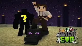 Beating Minecraft With Only ONE Alien From The Alien Evolution Mod