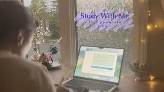 2 HOURS Study With Me 📚 || sunset + lofi bgm ‧₊˚♪ 𝄞₊˚⊹ || 25-5 Pomodoro | Day 1 💜