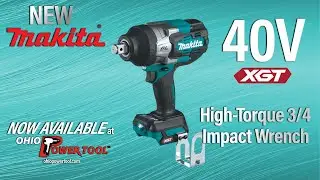 Makita 40V max XGT Brushless 4‑Speed High‑Torque 3/4  Sq  Drive Impact Wrench GWT01 | New at OPT
