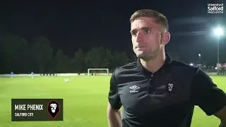 Salford City 1-0 FC United of Manchester - Mike Phenix post-match interview