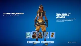 How To Get Goldenbane Guardian Quest Pack For FREE! (Fortnite Guardian Amara Skin)