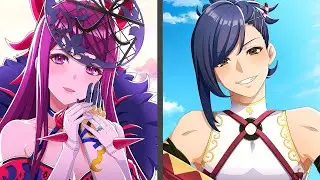 Ivy & Kagetsu C,B,A Support Conversations Fire Emblem Engage