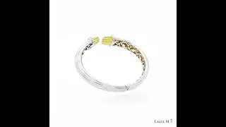 Laura M New York ; Tribeca Melee Diamonds Cuff