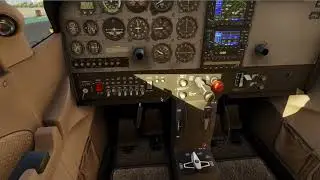 Procedimiento de Arranque del Motor Cessna 172S con Instrumentos Anal&oacute;gicos