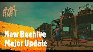 Raft - Let's Play Gameplay - The New Beehive Update - Sweep Net & More - SO2E36
