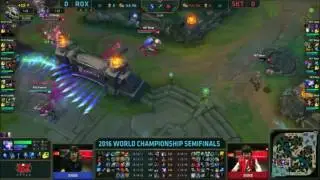 SKT Telecom T1 vs ROX Tigers - 2016 Semifinal LoL Esports World Championship !
