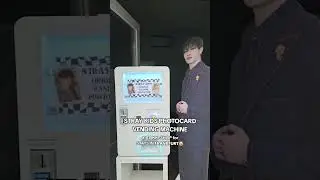 Stray Kids Photocard Vending Machine at TOKKI-SHOP for SKZ concert in Frankfurt, Germany?😍🤭