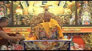 ༄༅། །༧སྐྱབས་རྗེ་ཇོ་ནང་རྒྱལ་ཚབ་རིན་པོ་ཆེའི་ཞལ་སྔ་ནས་ཀུན་མཁྱེན་དོལ་པོའི་གསུང་བཀའ་ཆོས་ཉིན་གསུམ་པ།DAY-03