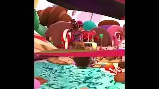 Virtual Reality Slide Theme Candyland