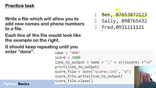 Python basics - Writing multiple values on a single line (CSV)
