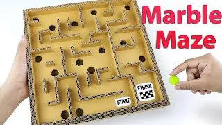 How to Make a Marble Maze from Cardboard