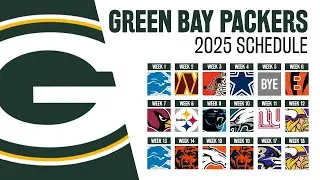 GREEN BAY PACKERS 2025 SCHEDULE Release!!!
