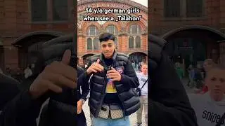 14 J&auml;hrige M&auml;dchen am Hauptbahnhof #talahon #bahnhof #germangirl #onkelwowa