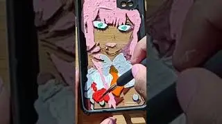 Zero Two✨😈(Anime Phone case)#shorts #short #zerotwo#darlinginthefranxx