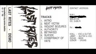 LAST RITES - DEMO 1990