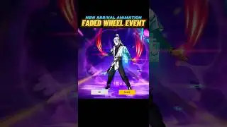 I Got New Arrival Animation Emote 🥰 New Faded Wheel Event Free Fire 🤯 #suryagamer #trending