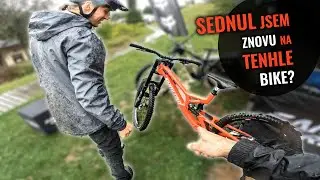 EXTRÉMNÍ DÉŠŤ A BAHNO V BIKEPARKU TOŠOVICE!