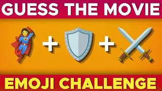 Guess the Movie Emoji Challenge | Can You Decode the Emojis to Reveal the Movie Titles?