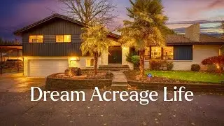 Acreage Lifestyle in Tacoma | Pool, 2,000 sq ft Shop, ADU Potential | 11906 Golden Given Rd E Tour