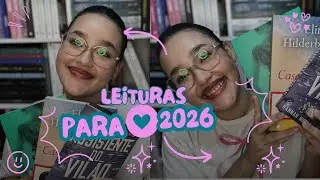✨ LEITURAS QUE EU PRECISO FAZER EM 2026 ✨