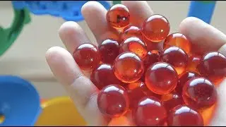 Разноцветный шарик Мраморный забег [Склон Кумикуми] # 10 Красный мрамор