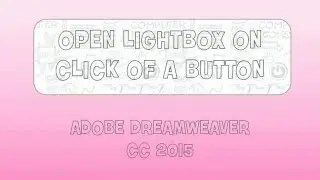 Open Lightbox on Click of a Button