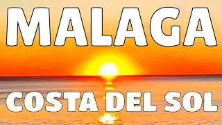 Morning in Southern City 🌅 MALAGA SPAIN 🇪🇸 Non-Stop Walking Tour [4K] Costa del Sol Andalusia