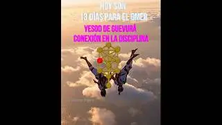 YESOD DE GUEVUR&Aacute; LA CONEXION EN LA DISCIPLINA #yesod #guevura #espiritualidad #cuentadelomer