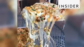 Mexican street corn 'elote' and pizza are meant to be together