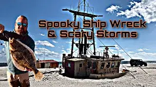 Spooky Shipwreck, Scary Storms & Surf fishing **Catch & Camp Outer Banks**
