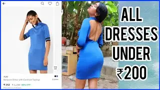 AJIO SUMMER DRESSES HAUL | ALL DRESSES UNDER 200 Rs. ONLY | RIO DRESSES | AJIO HAUL 😍