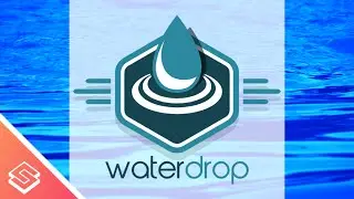 Inkscape for Beginners: Create a Flat Water Drop Logo