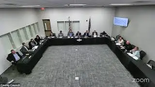 Laurens County Council Zoom Meeting