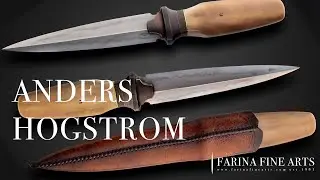 Fossilized Walrus Dagger with Hamone Blade and Bronze Dagger by Anders H&ouml;gstrom