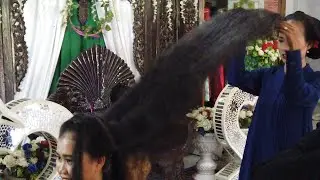 Pasang SANGGUL JAWA ( Solo) Rambut Panjang || Yuni Sigit Pelaminan