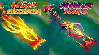 Pharsa Revamp Empress Phoenix Collector VS Neobeast Skin Comparison