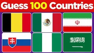 Flag Master: 100-Question Country Guess Quiz
