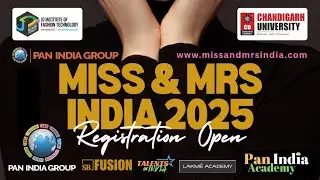 MISS & MRS INDIA 2025 - REGISTRATION OPEN NOW