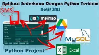 Aplikasi Sederhana Python Terkirim Notifikasi SMS