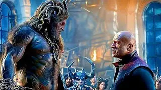 RED ONE (2024) Krampus Slap Game Scene |  Movie CLIP HD