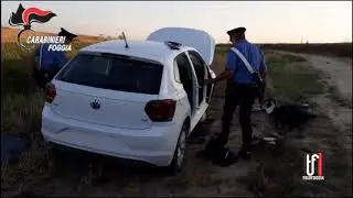 SERV ARRESTI FURTI AUTO CC CERIGNOLA 11 7 2020 TG TELEFOGGIA