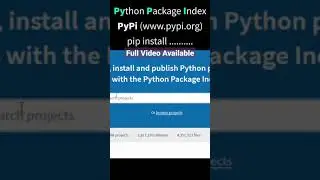 What is Python Package Index (PyPi) | Official repository for all Python library 
