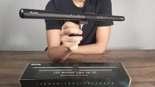 Quntis monitor lamp unboxing and set up