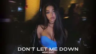 The Chainsmokers - Don't Let Me Down (M&Euml;RO EDIT) [TECHNO / BOUNCE]